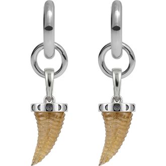 Awe Inspired x Jhen&eacute; Aiko Stone Saber-Tooth Collector Earring in 925 Sterling Silver at Nordstrom