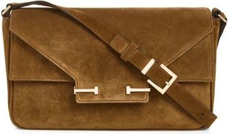 Tom Ford Small Suede Shoulder Bag in Whisky at Nordstrom