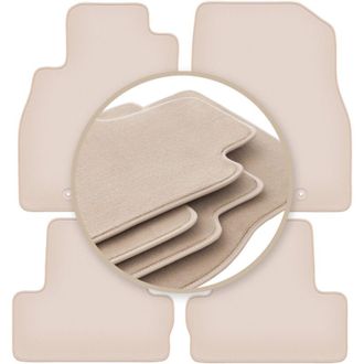 OEM Alfombrillas Beige Premium Para Chevrolet Volt Hatchback 2012-2017