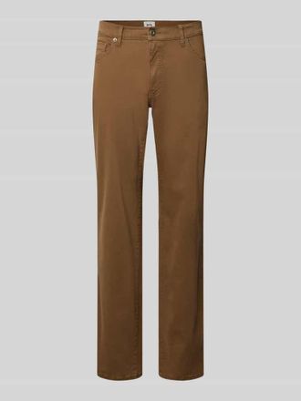 Brax Brax Stoffhose aus Baumwoll-Mix mit Viskose-Anteil Modell Cadiz in Camel, Gr&ouml;&szlig;e 32/30