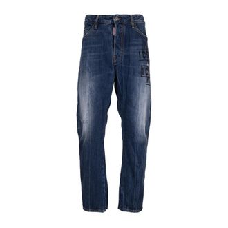 Dsquared2 Slim-fit Jeans, male, Blue, Size: 2XL Slim-fit Jeans