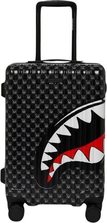 Sprayground Shark Mouth Carry-On Luggage - unisex - Handbagage koffer - Grijs - ONE Size - Koffers