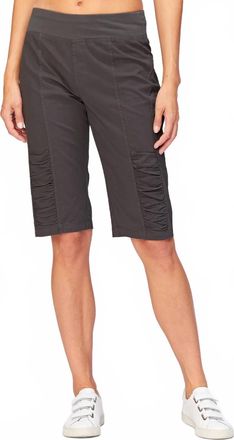 Xcvi Tatem Bermuda Short In Charcoal