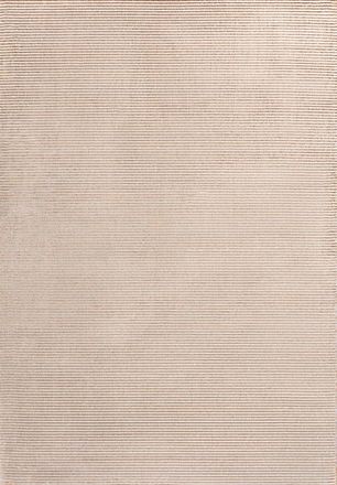 Jonathan Y Designs Cole Modern Minimalist Pinstripe High-Low Area Rug in White/gold at Nordstrom, Size 8Ft 0In X 10Ft 0In