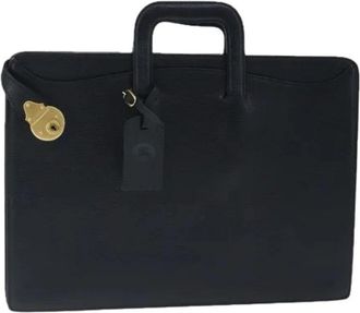 Burberry Pre-owned Vintage Business Bag - Dames - Vintage Handtas - Zwart - ONE Size - Leer - Vintage