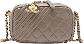 Chanel Borsa Pre-owned Coco Boy Camera Bag - - Pre-owned - Donna - Marrone - ONE SIZE