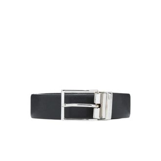 Emporio Armani Heren, Accessoires, Zwart, Maat: ONE Size Leer