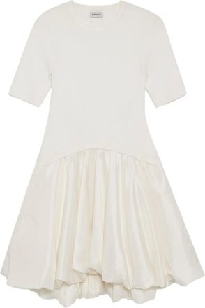 SIMKHAI Kenny mini-jurk met afwerking - Wit