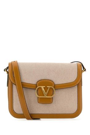 Valentino Garavani Beige 9to5 crossbody bag