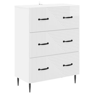 vidaXL Cajonera 66 X 34,5 X 89,5 Cm Madera De Ingenier&iacute;a Vidaxl