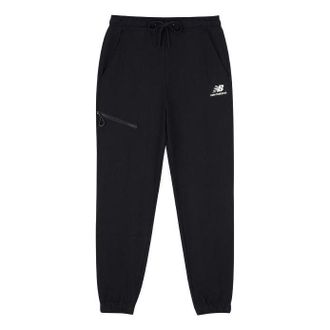 New Balance Classic Logo Sport Joggers Asia Sizing Black AMP33370-BK