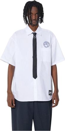 AMBUSH Short Sleeve Shirts - Heren - Korte mouwen Overhemden - Wit - L - Overhemden