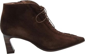 Hispanitas Nogales - Dames - Laarzen met Hak - Bruin - 37 EU - Schoenen