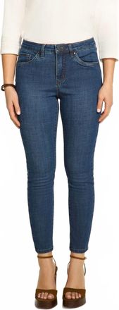 FDJ Womens Olivia Slim Ankle Denim In Dark Wash