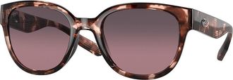 Costa 6S9051 Salina Polarized 905109 Womens Sunglasses Tortoiseshell Size 53