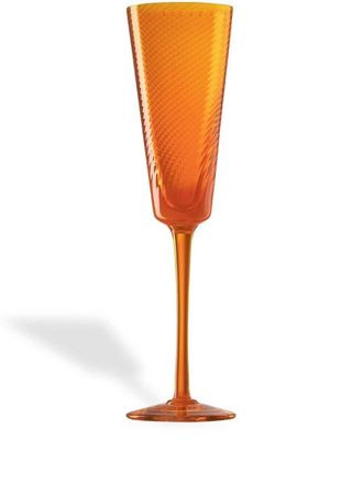 NasonMoretti Gigolo flute glass - unisex - glass - One Size - Orange