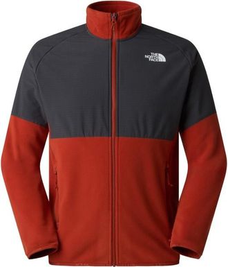 The North Face Glacier Heavyweight Full Zip Fleecejacke f&uuml;r Herren | rot