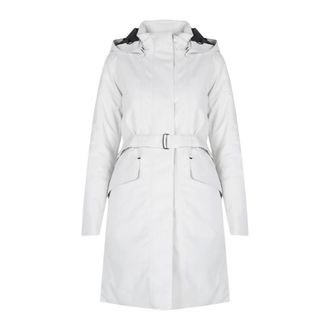 Geox Spherica Parka - Dames - Mantels - Wit - Maat: 3XS Poliester