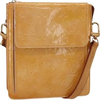 Louis Vuitton Pre-owned Accessory Pouch - Dames - Vintage Schoudertas - Beige - ONE Size - Leer - Vintage