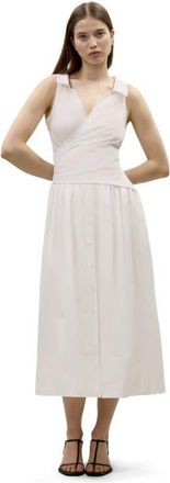 Rebecca Taylor Isla Poplin Dress in Milk at Nordstrom, Size 10