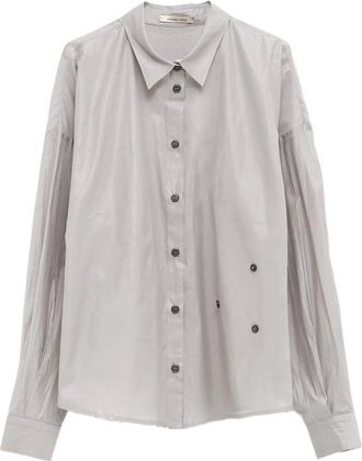 Paloma Wool Donald Pleated-sleeve Button-detail Shirt