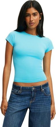 Cotton On Womens All Day Crew Tee in Cerulean Blue at Nordstrom, Size X-Large