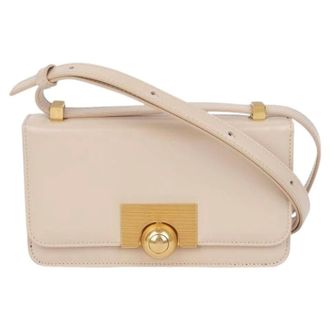 Bottega Veneta Pre-owned Mini Bags, female, Beige, Size: ONE SIZE Pre-owned Classic Mini Shoulder Crossbody Bag