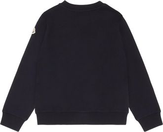 Moncler Logo-Embroidered Sweatshirt - Navy