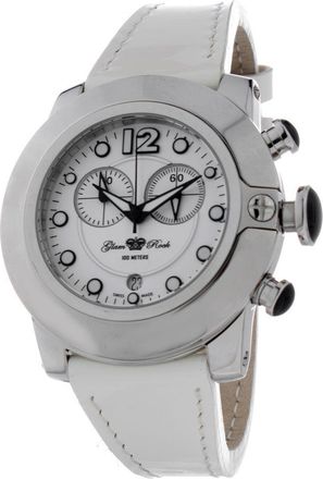 Glam Rock Leather Dress Womens Watch