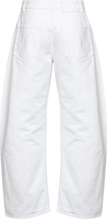Alaia Womens Jeans Rodeo White Cotton Denim