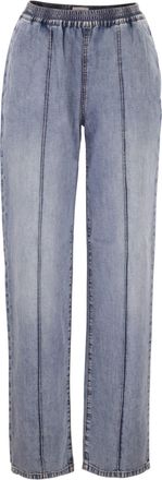 Fabiana Filippi Leichte Jeanshose mit elastischem Bund und Monile-Detail