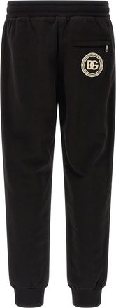 Dolce & Gabbana Mens Black Cotton Joggers (workout Pants)