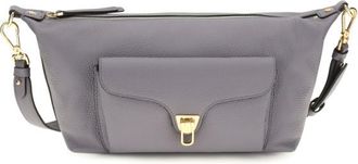 Coccinelle Grey Beat Medium Crossbody Bag