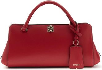 Guess Audrey Small Girlfriend Satchel - Dames - Handtassen - Rood - ONE Size - Tassen