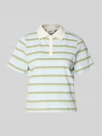 s.Oliver Red Label Regular Fit Poloshirt aus reiner Baumwolle in Royal, Gr&ouml;&szlig;e 36