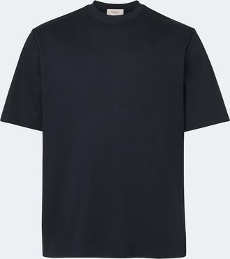 Agnona Cotton and silk jersey T-shirt