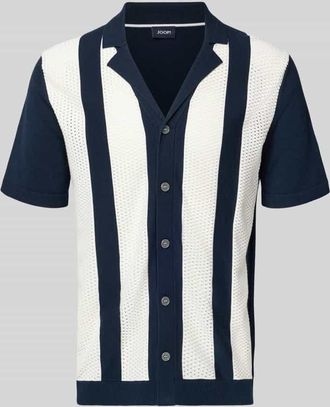 Joop Regular Fit Freizeithemd mit Kentkragen Modell Galvo in Marine, Gr&ouml;&szlig;e XXXL