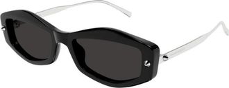 Alexander McQueen Dames, Accessoires, Zwart, Maat: 55 MM