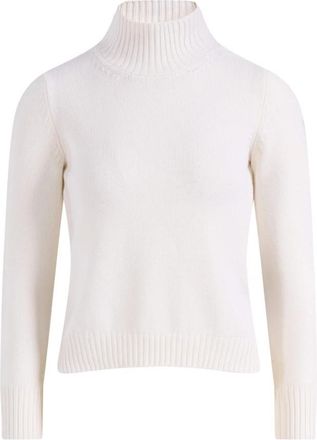 Gran Sasso Dolcevita Trui - Dames - Coltruien - Wit - S - Wol - Truien & Vesten