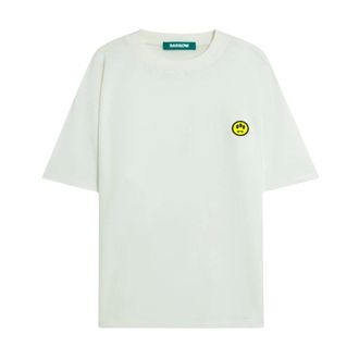 Barrow T-Shirts, male, White, Size: M Iconic Jersey T-Shirt