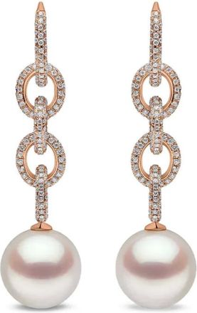 Yoko London Orecchini Jazz con diamanti e perle - Rosa