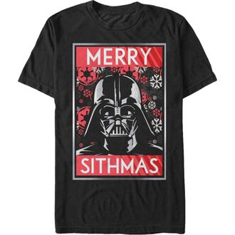 Star Wars Mens Star Wars Christmas Sithmas Darth Vader Graphic T-Shirt in Black at Nordstrom, Size Xxx-Large