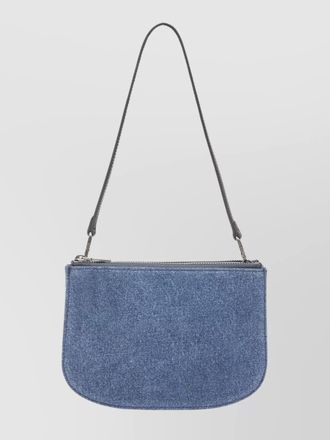 Diesel 1dr twin denim shoulder bag