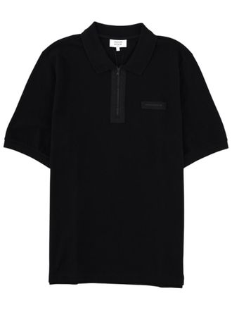 Maison Kitsun&eacute; Black Shirt Collar Polos