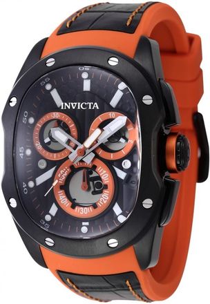 Invicta Lupah Revolution 2.0 Chronograph Quartz Black Dial Mens Watch 45438