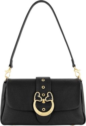 Braccialini Tassen, Dames, Zwart, ONE Size, Leer, Schoudertassen