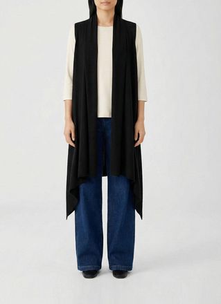 SA SU PHI Gilet lungo in cashmere e seta Sa Su Phi