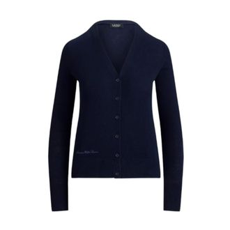 Ralph Lauren Lauren Cardigan - Knitwear - Mujer - Azul - XS