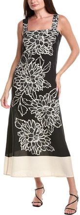 Vince Camuto Square Neck Maxi Dress