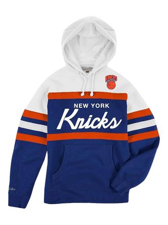 Mitchell & Ness New York Knicks Hardwood Classics hoodie - men - Fabric - L - Blue